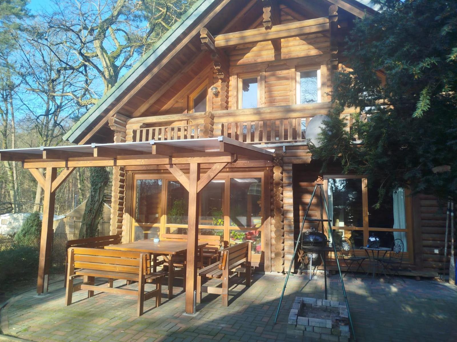 Holzhaus Am See Zernsdorf Exterior photo